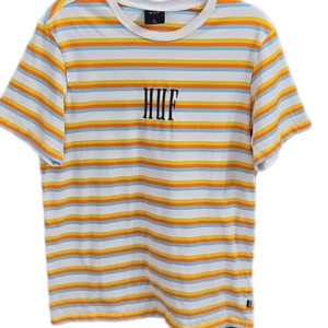 HUF MENS LARGE STRIPE TSHIRT